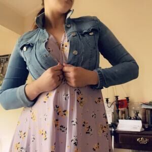 HM Crop Denim jacket